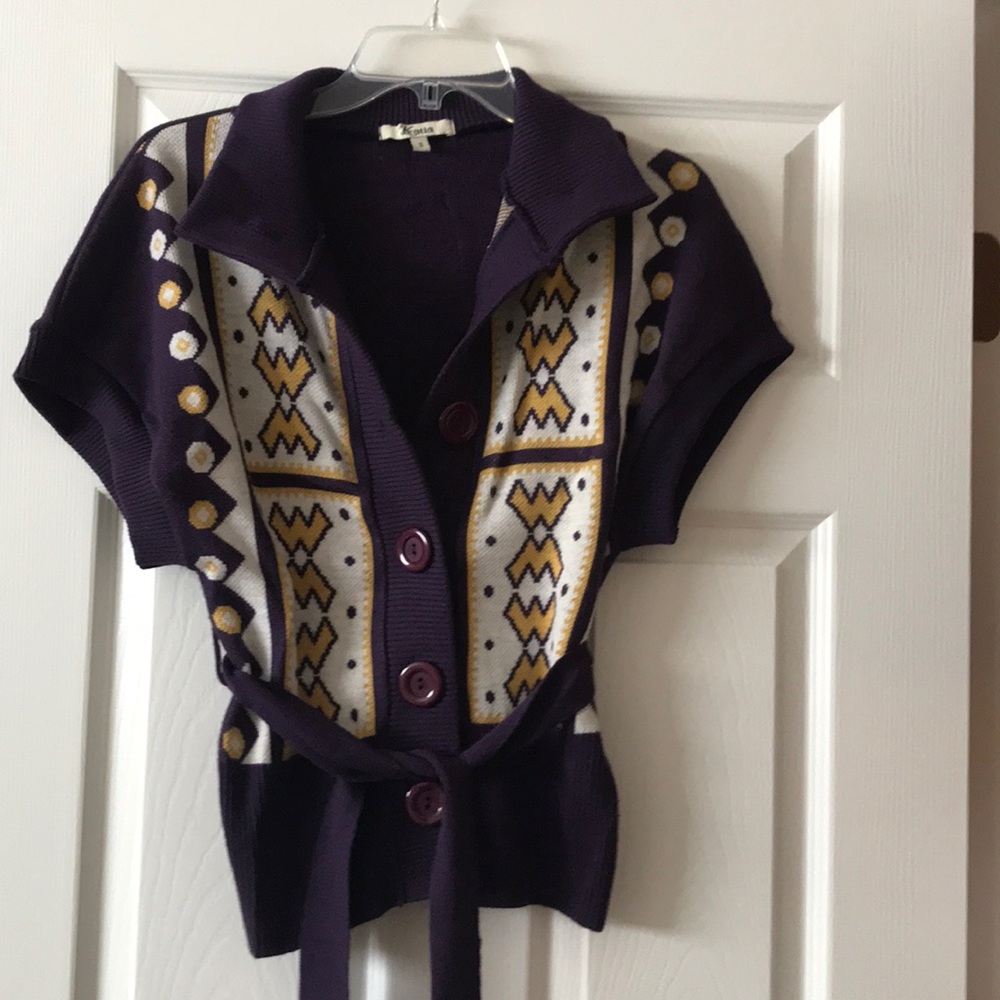 Funky retro cardigan